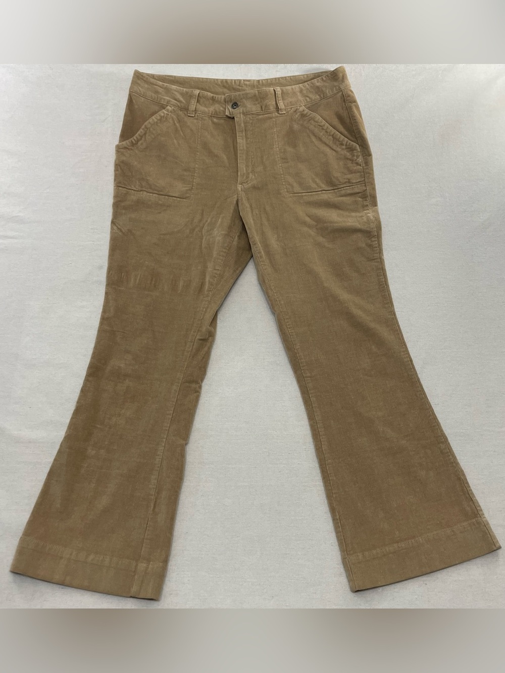 CARHARTT WB059 WOMEN’S RELAXED FIT CORDUROY BOOTCUT PANTS CORK SIZE 38x29